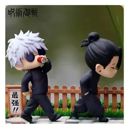 Jujutsu Kaisen – Gojo & Geto Walking Duo مجسم قابل للتحريك