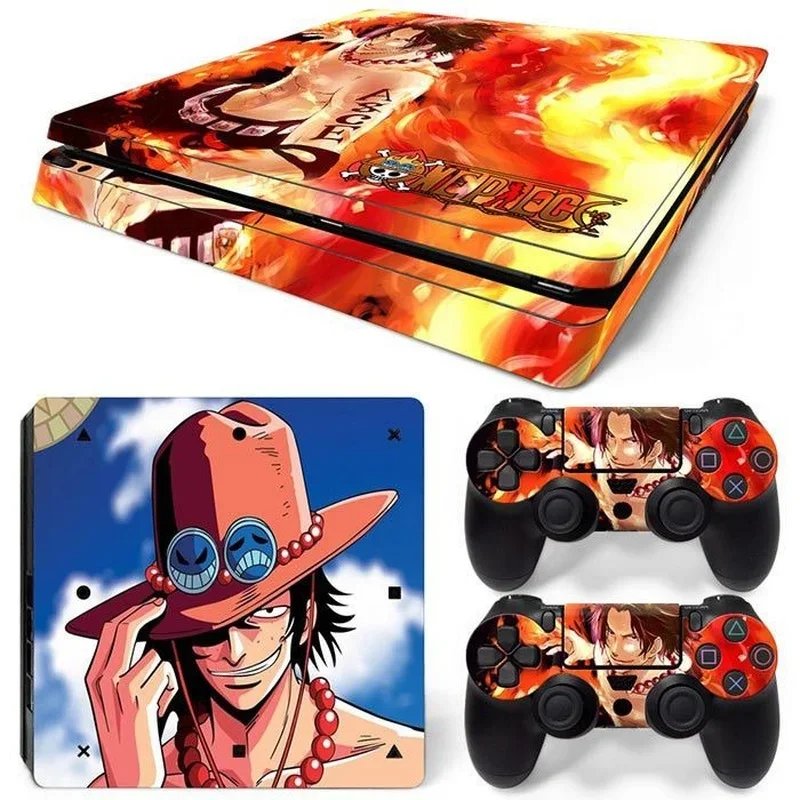 kf-S3119b0d35d664e80a72569f39ec029bfO ملصق سكين PS4 سليم دراغون بول Z - غطاء حماية أصلي من بانداي بتصميم غوكو وفيجيتا - الصورة 5