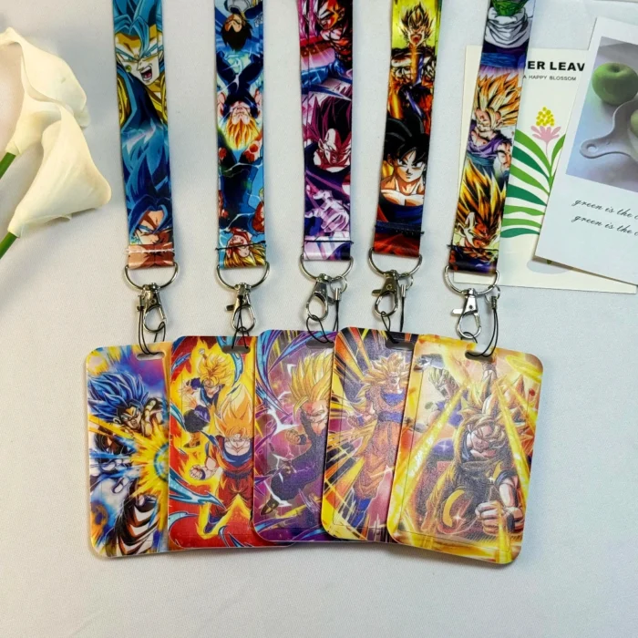 ⁦رباط عنق (Lanyard) أنيمي دراجون بول | حامل بطاقة - إكسسوارات Bandai⁩ - الصورة ⁦6⁩