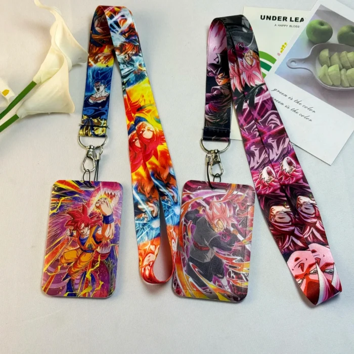⁦رباط عنق (Lanyard) أنيمي دراجون بول | حامل بطاقة - إكسسوارات Bandai⁩ - الصورة ⁦5⁩