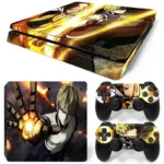 ملصق سكين PS4 سليم دراغون بول Z - غطاء حماية أصلي من بانداي بتصميم غوكو وفيجيتا - الصورة 6