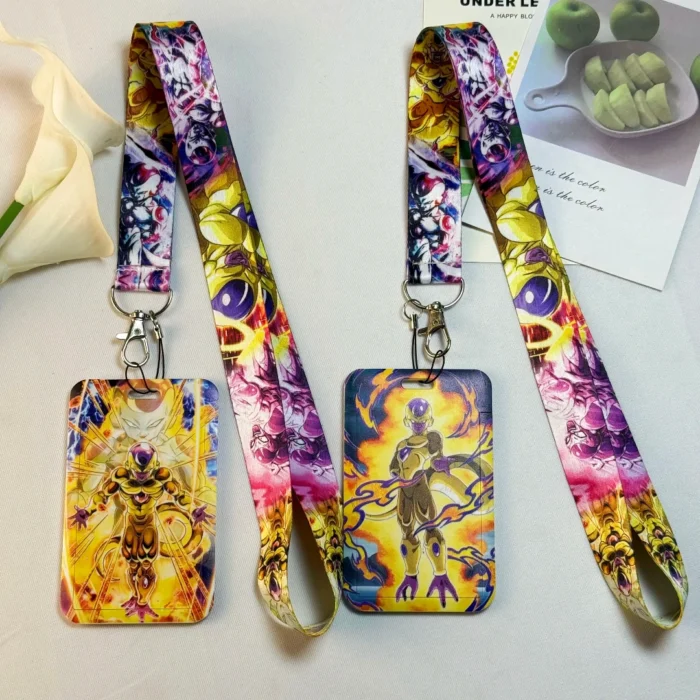 ⁦رباط عنق (Lanyard) أنيمي دراجون بول | حامل بطاقة - إكسسوارات Bandai⁩ - الصورة ⁦4⁩